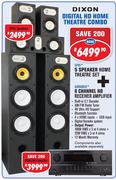 Dixon 5 Speaker Home Theatre Set SP95