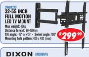 32-55 Inch Full Motion LED TV Mount 