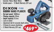 Dixon 600W Hand Planer YT-9101