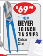 Beyer 10 Inch Carbon Steel Tin Snips