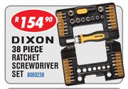 Dixon 38 Piece Ratchet Screwdriver Set 8069238