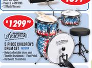 Sanchez Discovery 5 Piece Children's Drum Set MD3114