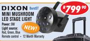 Dixon Mini Mushroom LED Stage Light BurstST