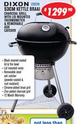 Dixon 53Cm Kettle Braai Charcoal Grill With Lid Mounted Thermometer & Removable Ash Catcher 22022N