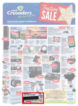 Cash Crusaders : Festive Sale (3 Dec - 24 Dec 2016), page 1