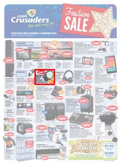 Cash Crusaders : Festive Sale (3 Dec - 24 Dec 2016), page 1