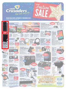 Cash Crusaders : Festive Sale (3 Dec - 24 Dec 2016), page 1