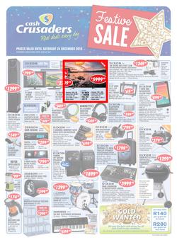 Cash Crusaders : Festive Sale (3 Dec - 24 Dec 2016), page 1