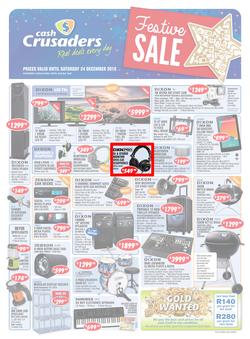 Cash Crusaders : Festive Sale (3 Dec - 24 Dec 2016), page 1