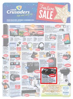 Cash Crusaders : Festive Sale (3 Dec - 24 Dec 2016), page 1