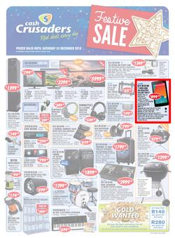 Cash Crusaders : Festive Sale (3 Dec - 24 Dec 2016), page 1