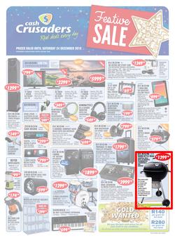 Cash Crusaders : Festive Sale (3 Dec - 24 Dec 2016), page 1
