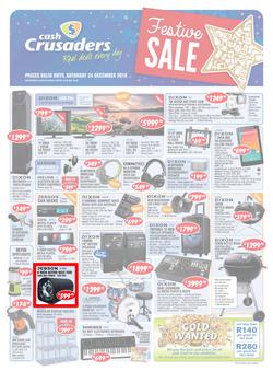 Cash Crusaders : Festive Sale (3 Dec - 24 Dec 2016), page 1