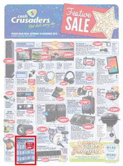 Cash Crusaders : Festive Sale (3 Dec - 24 Dec 2016), page 1