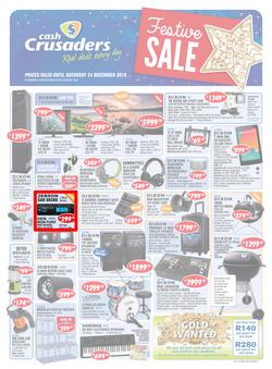 Cash Crusaders : Festive Sale (3 Dec - 24 Dec 2016), page 1