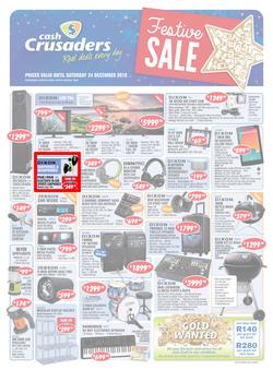 Cash Crusaders : Festive Sale (3 Dec - 24 Dec 2016), page 1