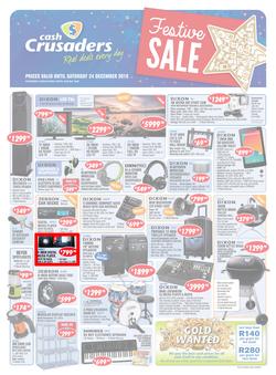 Cash Crusaders : Festive Sale (3 Dec - 24 Dec 2016), page 1