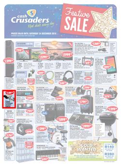 Cash Crusaders : Festive Sale (3 Dec - 24 Dec 2016), page 1