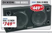 Dixon Dual 8" Taxi Boxes SBB1602