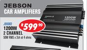 Jebson 1200W 2 Channel Car Amplifiers JB5002