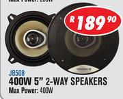Jebson 400W 5" 2 Way Car Speakers JB508