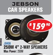 Jebson 250W 4" 2 Way Car Speakers JB408