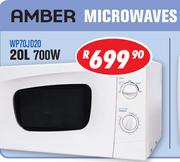 Amber 20Ltr 700W Microwave WP70JD20 