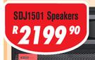 Dixon 15" DJ/PA Speaker Pair SDJ1501