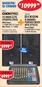 DXN Pro 15" DJ/PA Speakers Pair PW15