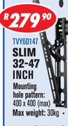 Tilt Mounts 32-47" Slim LED & LCD TV Wall Bracket TVY60147