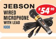 Jebson Wired Microphone With Lead K808