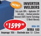 Dixon Inverter Welders MMA180