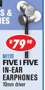Dixon Five I Five In-Ear Earphones MI120