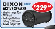 Dixon Active Speaker With Built-In Rechargeable Battery