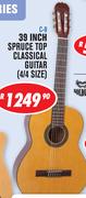 Sanchez 39" Spruce Top Classical Guitar(4/4 Size) C-9