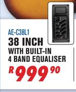 38" With Built In Equaliser AE-C38L1