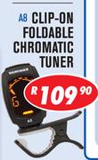 Clip-On Foldable Chromatic Tuner A8