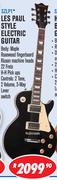 Sanchez Les Paul Style Electric Guitar SZLP1