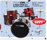 Tumada 5 Piece Drum Set Including Throne & Cymbals UF400