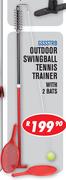 Outdoor Swingball Tennis Trainer With 2 Bats GSSSTRB