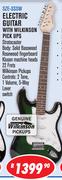 Sanchez Electric Guitar With Wilkinson Pick ups SSSW