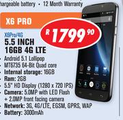 X6 Pro Quad Core Android Smartphone