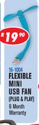 Flexible Mini USB Fan 16-1004