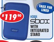 sbox 7" iPad Mini Tablet Sleeve With Integrated Stand