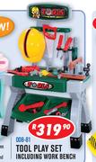 Tool Play Set Including Work Bench 008-81
