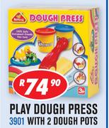 Play Dough Press With 2 Dough Pots 3901
