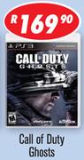 PS3 Call Of Duty Ghosts