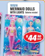 Mermaid Dolls With Lights 7075210-Each