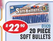20 Piece Soft Bullets 01X20
