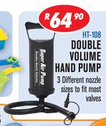 Double Volume Hand Pump HT-108